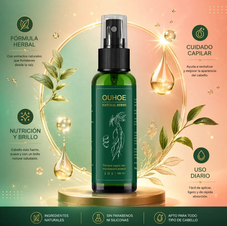 Spray Capilar Ouhoe – Favorece el Crecimiento del Cabello